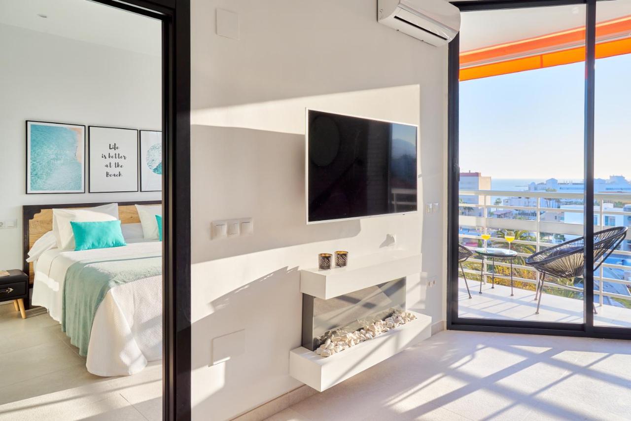 Suite Del Mar Luxury Apartment With Jacuzzi Torremolinos Dış mekan fotoğraf